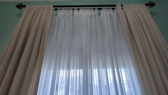 Juego Cortinas y Visillos