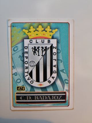 CROMO 474 CD BADAJOZ MUNDICROMO 2000 2001 LA LIGA
