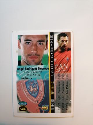 CROMO 580 ANGEL OSASUNA MUNDICROMO 2000 LA LIGA