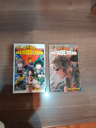 mangas 7 y 8 My Hero Academia