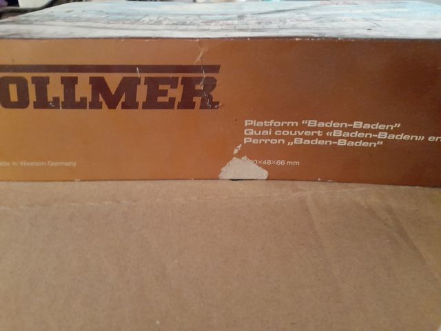 Capa da caixa da estação de trem Vollmer HO