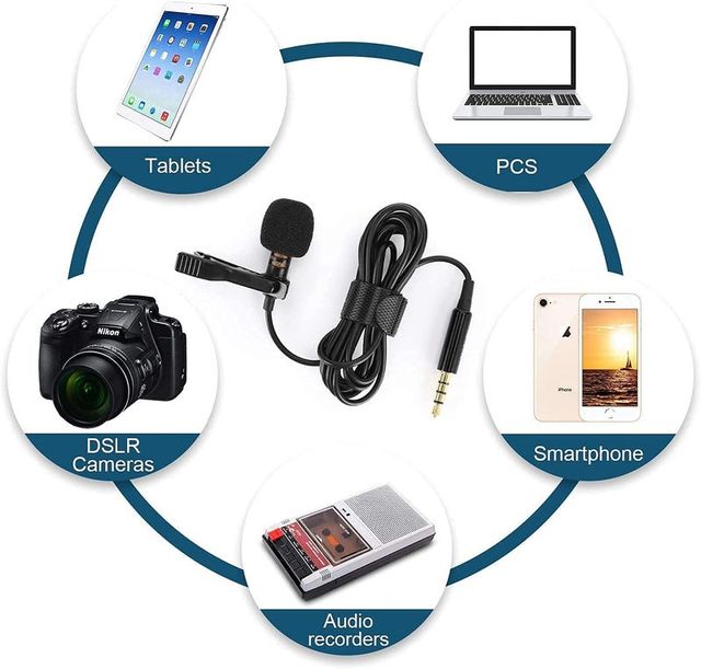 Micrófono para movil android / iOS / iPhone Plug 3