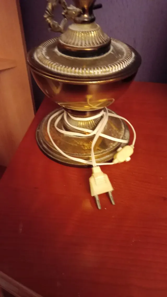 LÁMPARA QUINQUE una joya funciona