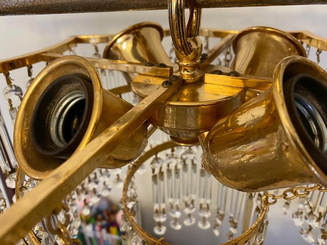 Lampara de techo, vintage.