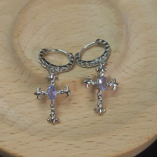 Pendientes de ópalo negro