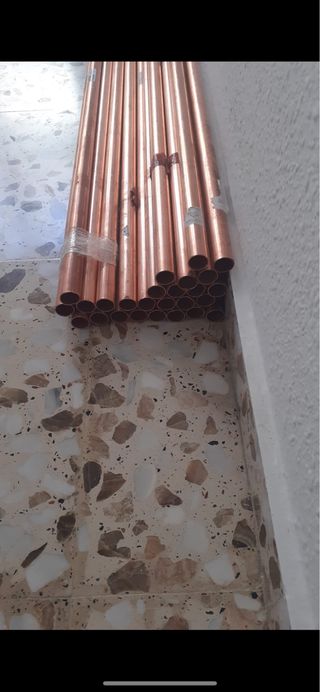 Tubos de cobre 2,5m (22mm)