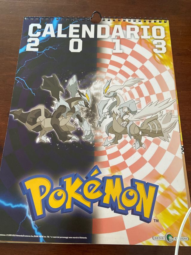 Giornalino Pokemon più calendario del 2013