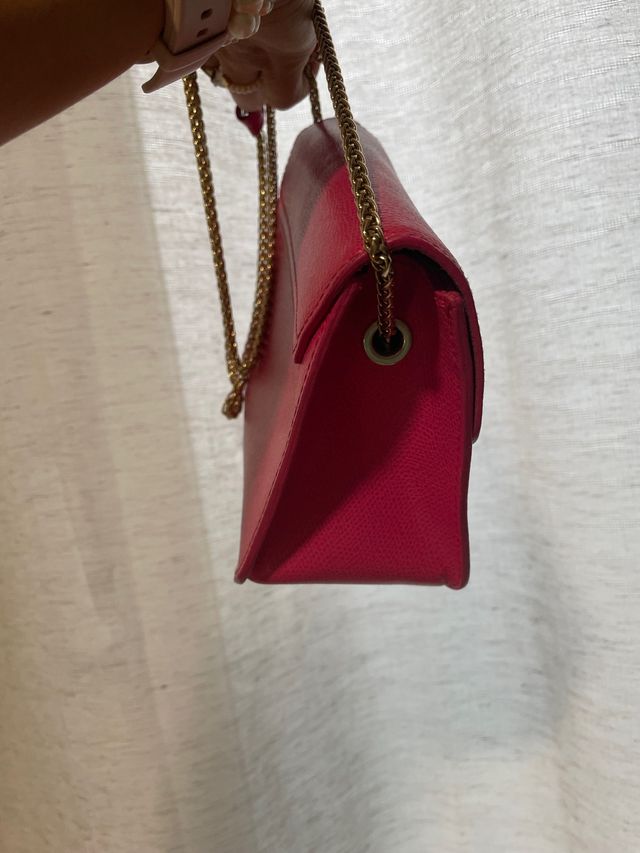 bolso furla original rosa