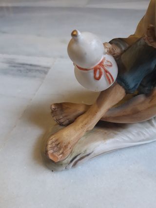 Pareja de ancianos, porcelana japonesa.