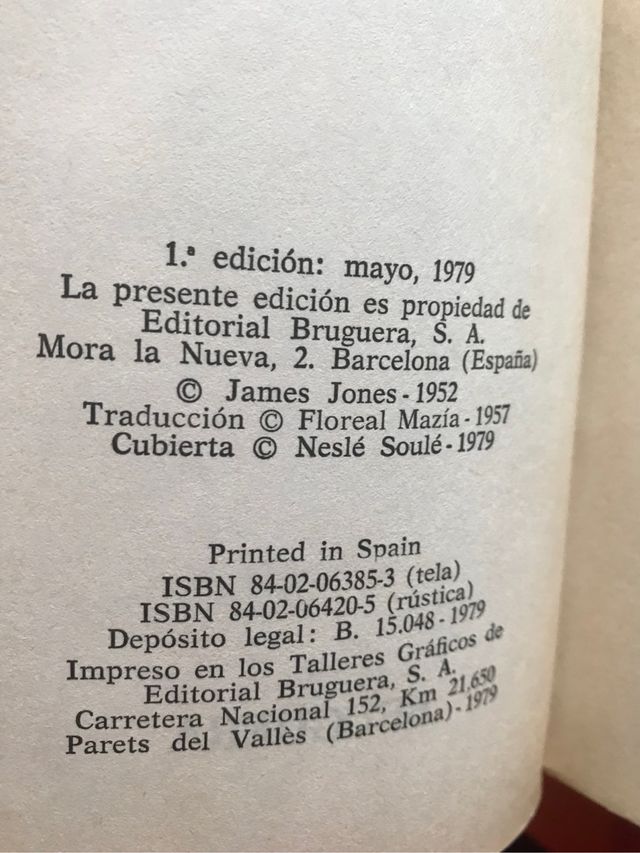 De aquí a la eternidad