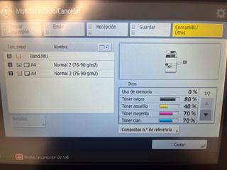 Multifuncion canon image runner advance c-265i