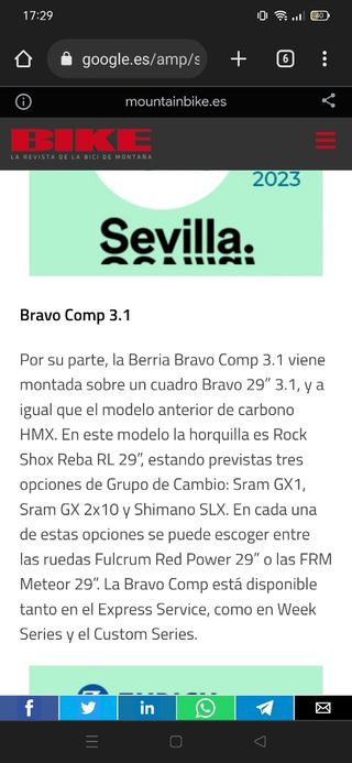 Berria bravo 3.1