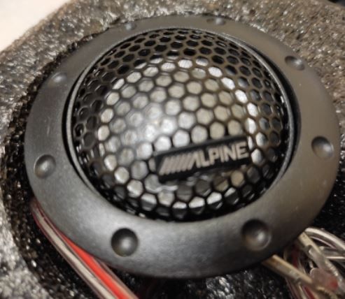 2 TWEETER ALPINE PARA COCHE DE 1 PULGADA