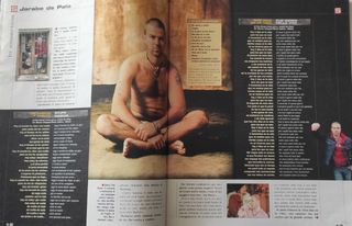 Jarabe de Palo Jovanotti Revista Italia Pau Donés