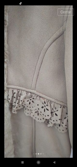 Abrigo nuevo Talla 7/8