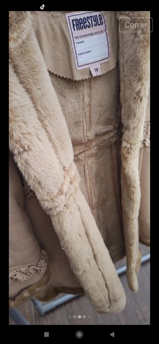 Abrigo nuevo Talla 7/8