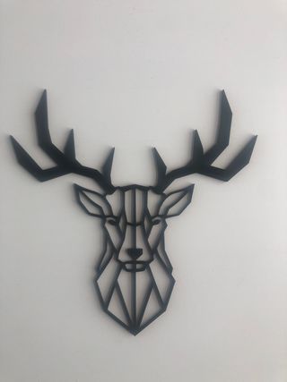 Adorno Ciervo 3D