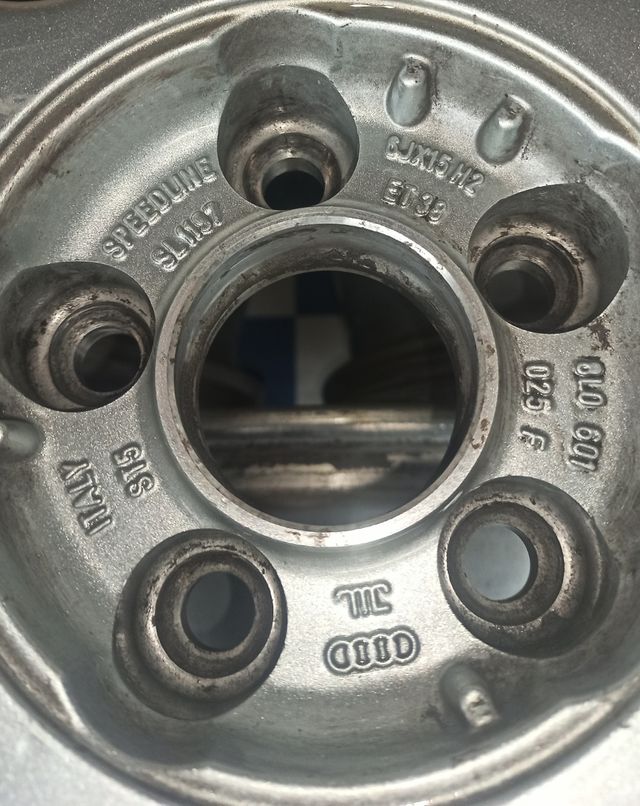 4 Llantas Originales Audi 15" - ET38 - 5x100