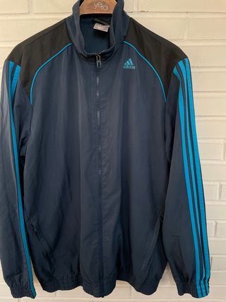 VINTAGE chaqueta azul ADIDAS talla E 186