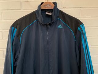 VINTAGE chaqueta azul ADIDAS talla E 186