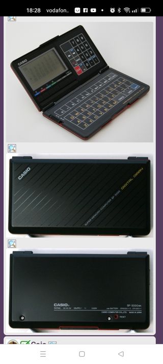 calculadora Casio SF 3000