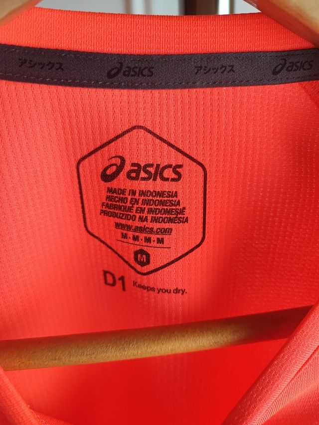 ✅Camiseta Asics de mujer
