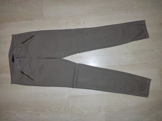 Pantalón pitillo tipo chinos mujer Mango talla 36