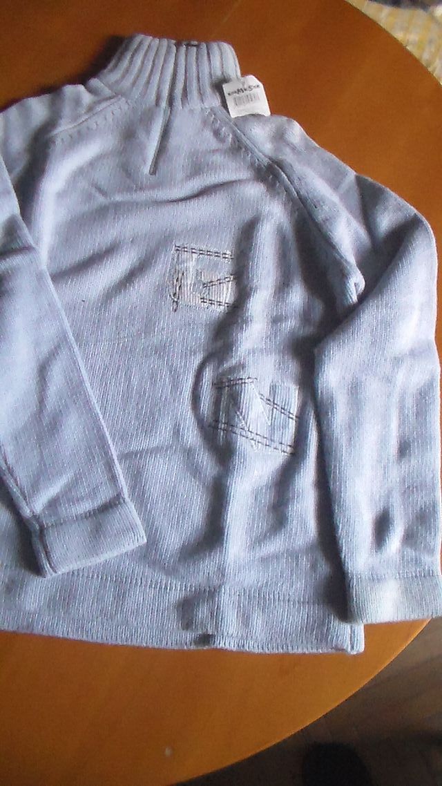 maglione sportivo a collo alto