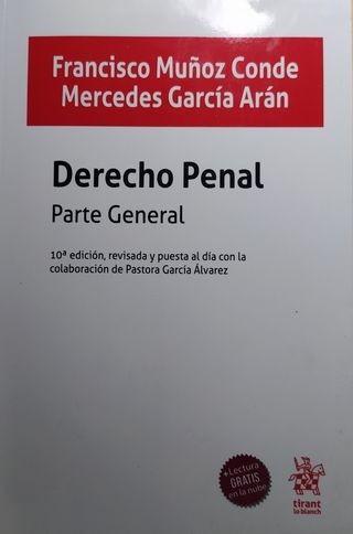 Libro derecho penal parte general