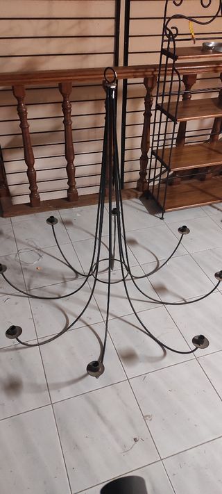 lamparas de techo de forja