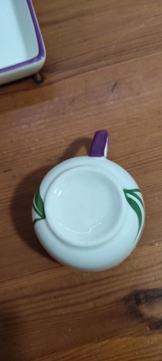 set 6 tazze da caffè e vassoio