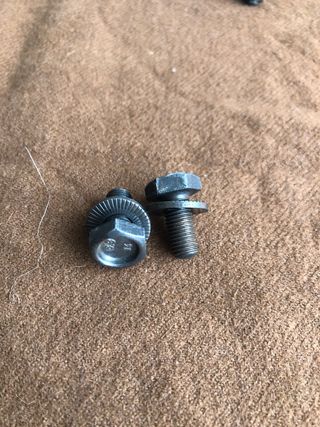 Tornillos bielas cuadradillo tuercas PAR