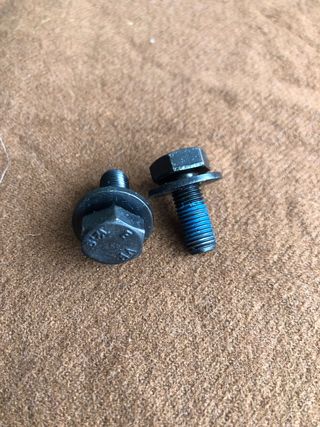 Tornillos bielas cuadradillo tuercas PAR