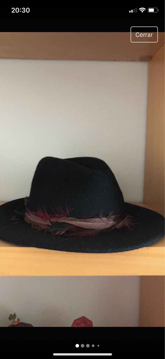 Sombrero negro Bimba y Lola