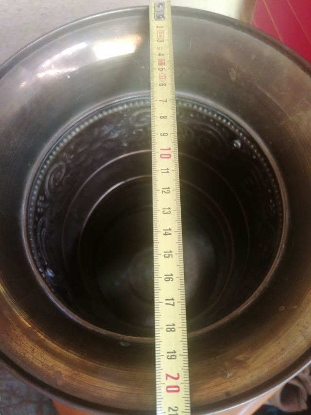 paraguero latón, precioso. 