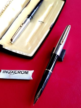 Woow! Pluma estilográfica Inoxcrom plumín 88 Oro