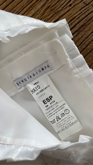 Vestido de comunión. Devota & Lomba.