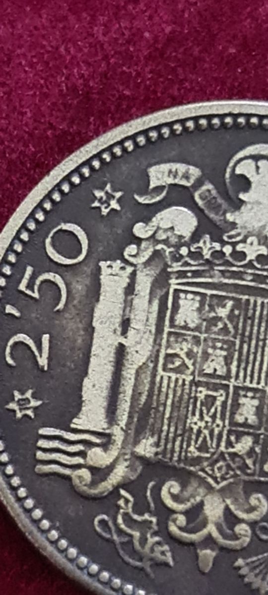 2,50 pesetas 1947 *54*56