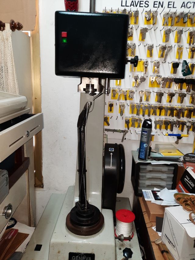 Máquina de coser Geneva.