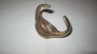 PULSERA BRAZALETE BRONCE MACIZO AÑOS 60 