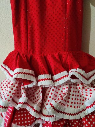 Traje gitana para niña 1 año