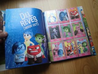 ÁLBUM DISNEY PIXAR HIPERCOR INCOMPLETO