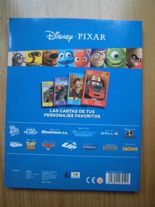 ÁLBUM DISNEY PIXAR HIPERCOR INCOMPLETO