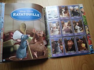 ÁLBUM DISNEY PIXAR HIPERCOR INCOMPLETO
