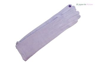 GUANTES LARGOS DE FIESTA MALVAS ANTELINA