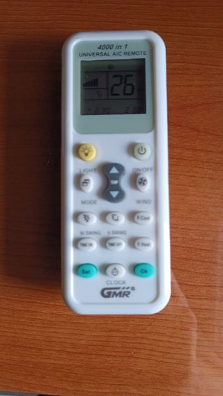 Mando universal aire acondicionado.Nuevo