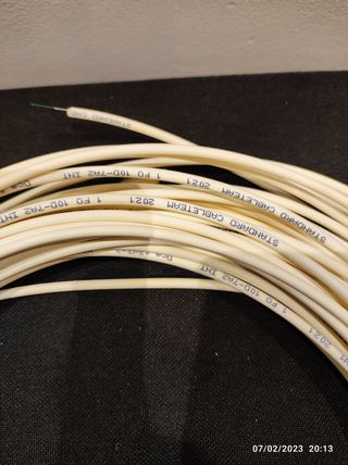 Cable fibra óptica 