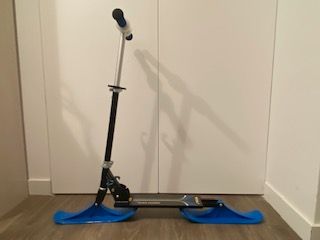 Patinete nieve stiga trineo