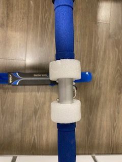 Patinete nieve stiga trineo