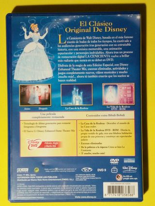 LA CENICIENTA. DVD DISNEY